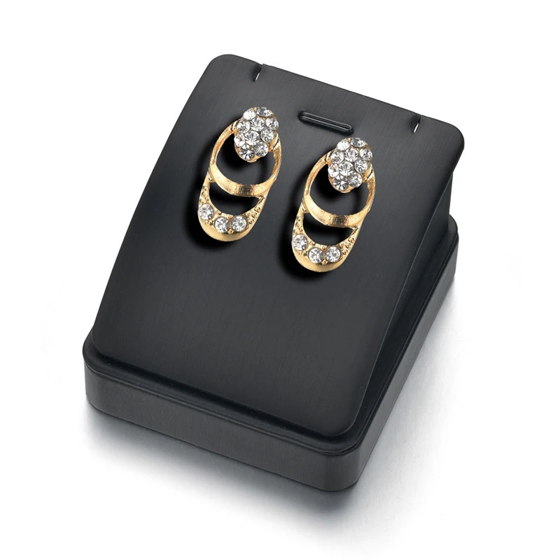 Комплект из колье серёг браслета и кольца с кристаллами | Украшения аксессуары