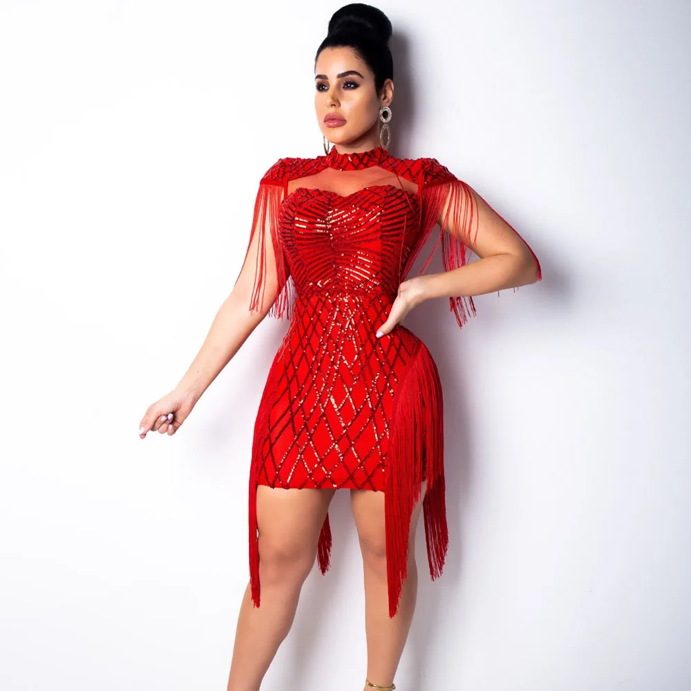 2019 летнее женское сексуальное блестящее мини платье с лямкой на шее лоскутное