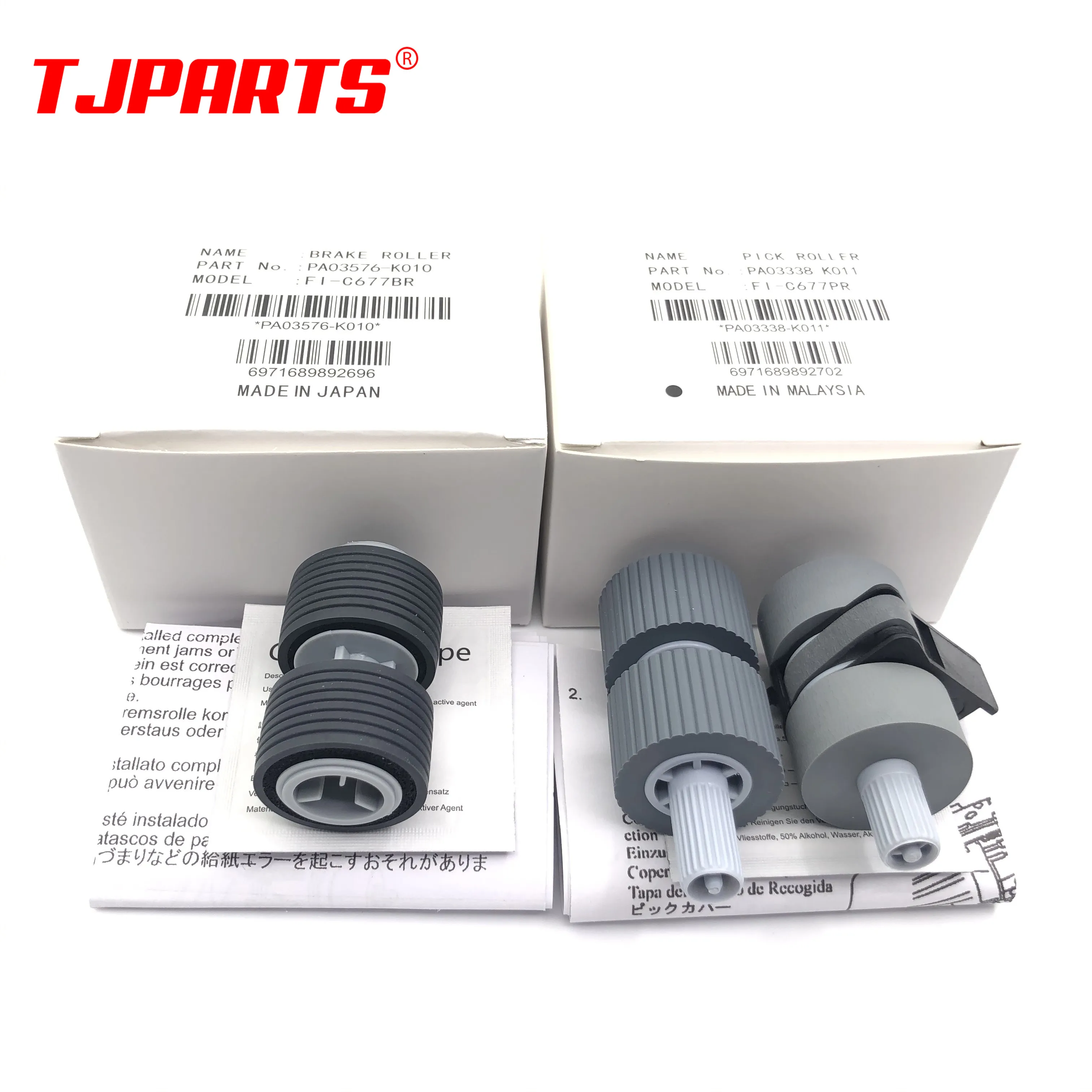 5SETX PA03338-K011 PA03576-K010 Палочки Трипод с поддерживающим роликом для Fujitsu fi-6670 fi-6770 fi-6750
