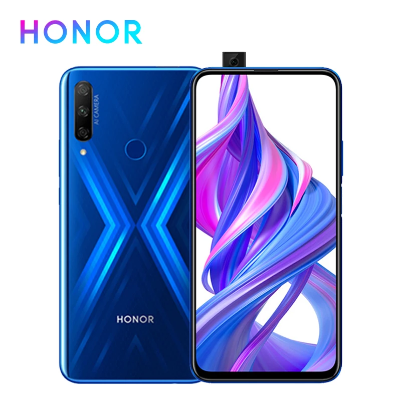 Смартфон Honor 9X глобальная версия 6G 128G 48MP тройная камера мобильный телефон Android 9
