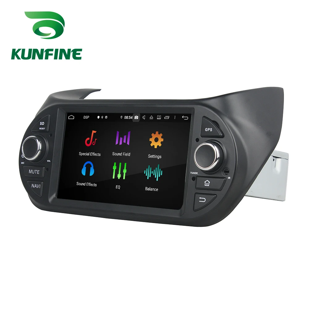 Android 9,0 Восьмиядерный 4 Гб ОЗУ 64 Гб ПЗУ автомобильный DVD GPS; Мультимедийный проигрыватель стерео для Fiat Fiorino Citroen peugeot 2008