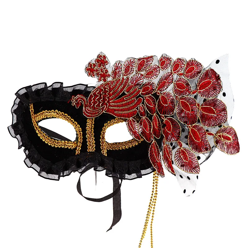 Новинка модные павлины элегантные маски для вечеринок Хэллоуин Рождество аксессуары для волос для женщин девочек 2019.