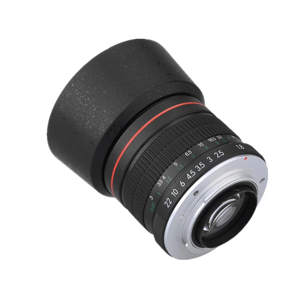 85 мм F/1,8 Средний телеобъектив, совместимый с Canon EOS T7, T7i, T6, T6i, T5, T5i, SL2, 80D, 77D, 700D, 70D, 60D, 50D, 5D