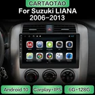 Автомагнитола на Android 10 с GPS-навигацией, для Suzuki LIANA 2006, 2007, 2008, 2009-2013, DSP RDS, IPS, без DVD, 2din
