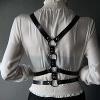 leather harness woman womens belt waist punk clothing thigh garter belt stocking set bra pole dance erotics sexy lingerie bdsm