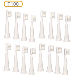 4-16Pcs T100 Electric Replacement Toothbrush Heads For Xiaomi Mijia T100 Mi Smart  Cleaning Whitening Healthy
