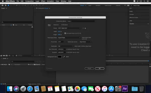 

After Effects CC 2020 Motion Graphics Software Mac Lifetime Use