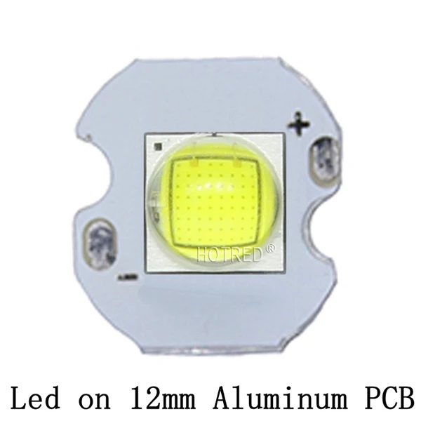 5 шт. Китай Cree XLamp XM-L2 XML2 T6 SMD5050 10 Вт Холодный белый 6500 к 80 мил высокой мощности светодиодный Диод таблеточного типа для детали для оборудования импульсного освещения лампы DIY - Испускаемый цвет: On 12mm White PCB