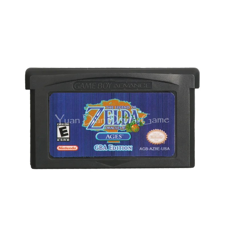 Для Nintendo GBA видеоигры картридж консоль карта легенда о Zeld Oracle Of Age Версия США на