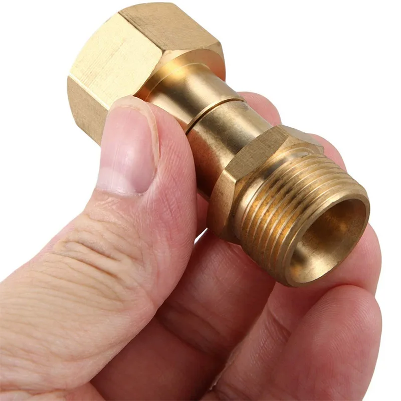

High-Pressure Washer 3000 Psi Kink Free Swivel Joint Made of Metal External Thread M22 14Mm Connect 15Mm Internal Thread