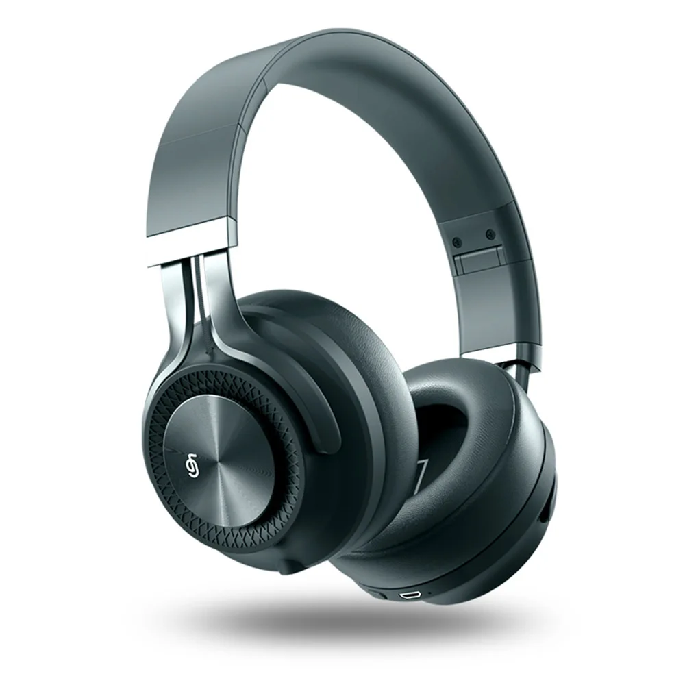 Cancelamento de Ruído Fones de Ouvido sem Fio com Microfone para o Telefone do Computador Som de Alta Fingertime Ativo Graves Profundos Fidelidade Anc Bluetooth
