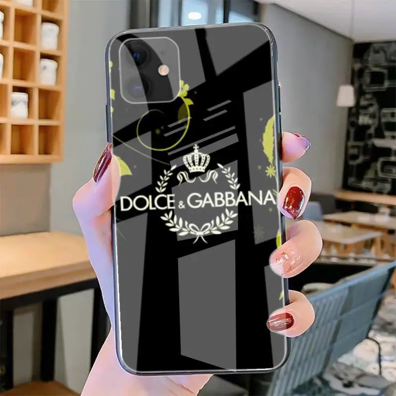 

Italian High Quality Brand DG Accessories Tempered Glass For Iphone6plus 6S 7 7plus 8 X XS XSmax XR 11 12 Pro Max 12mini