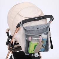 pet stroller organizer bag infant pram cart mesh hanging storage bag baby trolley bag stroller seat pocket carriage bag stroller
