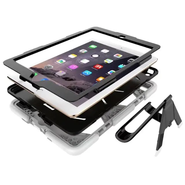 Сверхпрочный Силиконовый прочный Чехол для Ipad 9 7 2017 2018 A1822 A1823 A1893 планшет