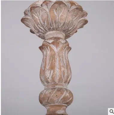 Высококачественные люстры с резьбой по дереву американские ретро деревянные