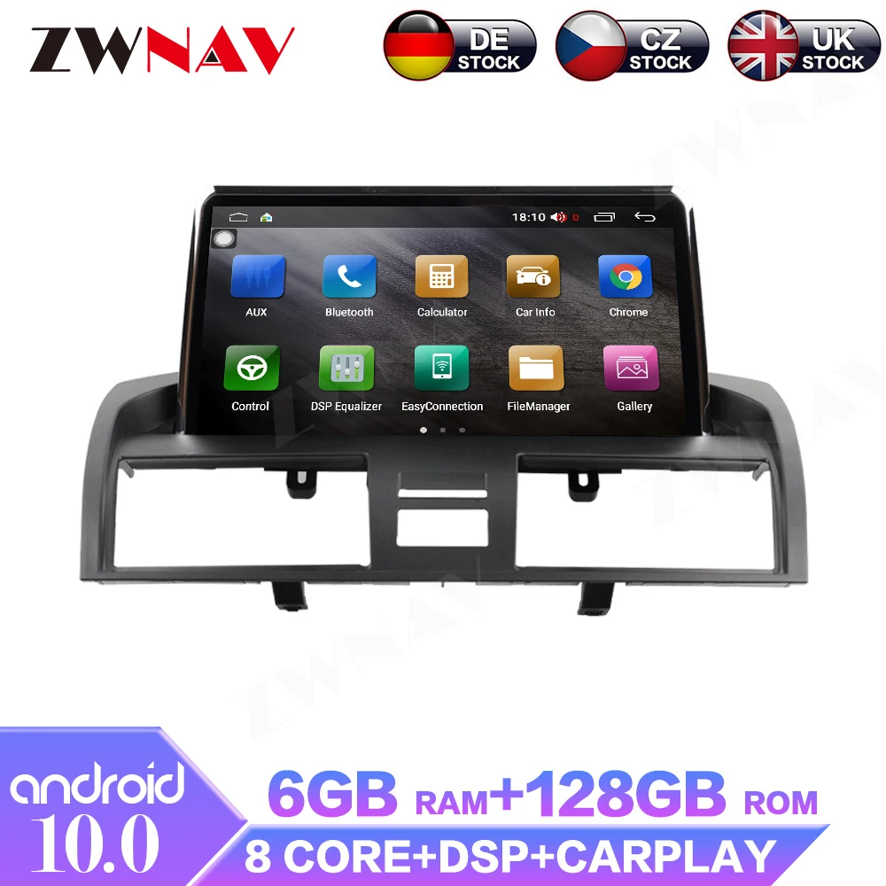 

Android 10.0 6+128GB Car Multimedia Player For Toyota Camry 2006-2012 Car Multimedia Player GPS Navigator Audio Radio Stereo