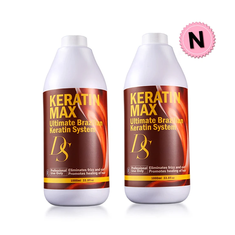 Newest DS Max 1000ml 5% Formalin Brazilian Keratin Treatment Repair Damaged Hair Make Shiny and Smoothing Hair Free Shipping