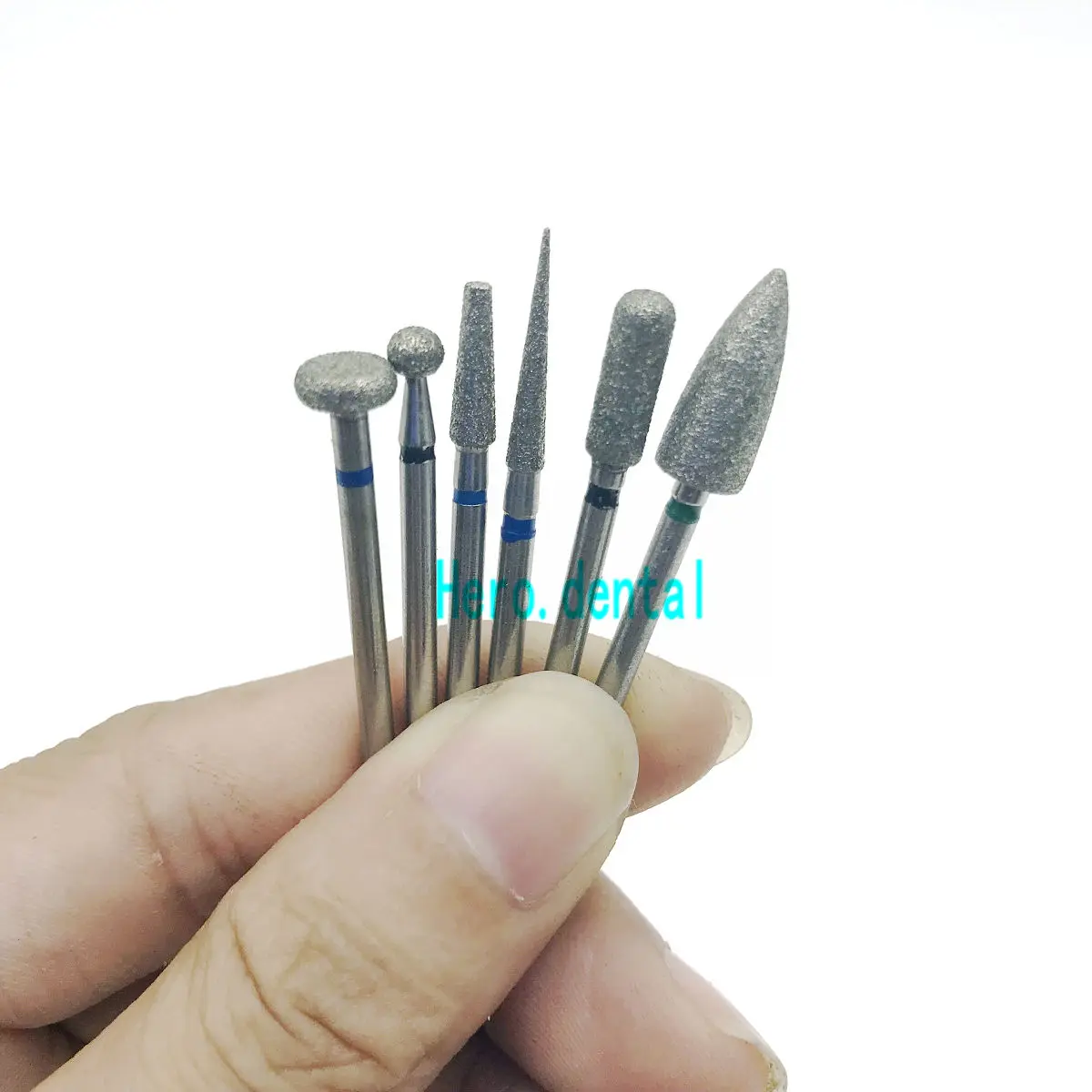 18 шт 2 35 мм стоматологический алмазный шлифовальный бор дрель фильцы