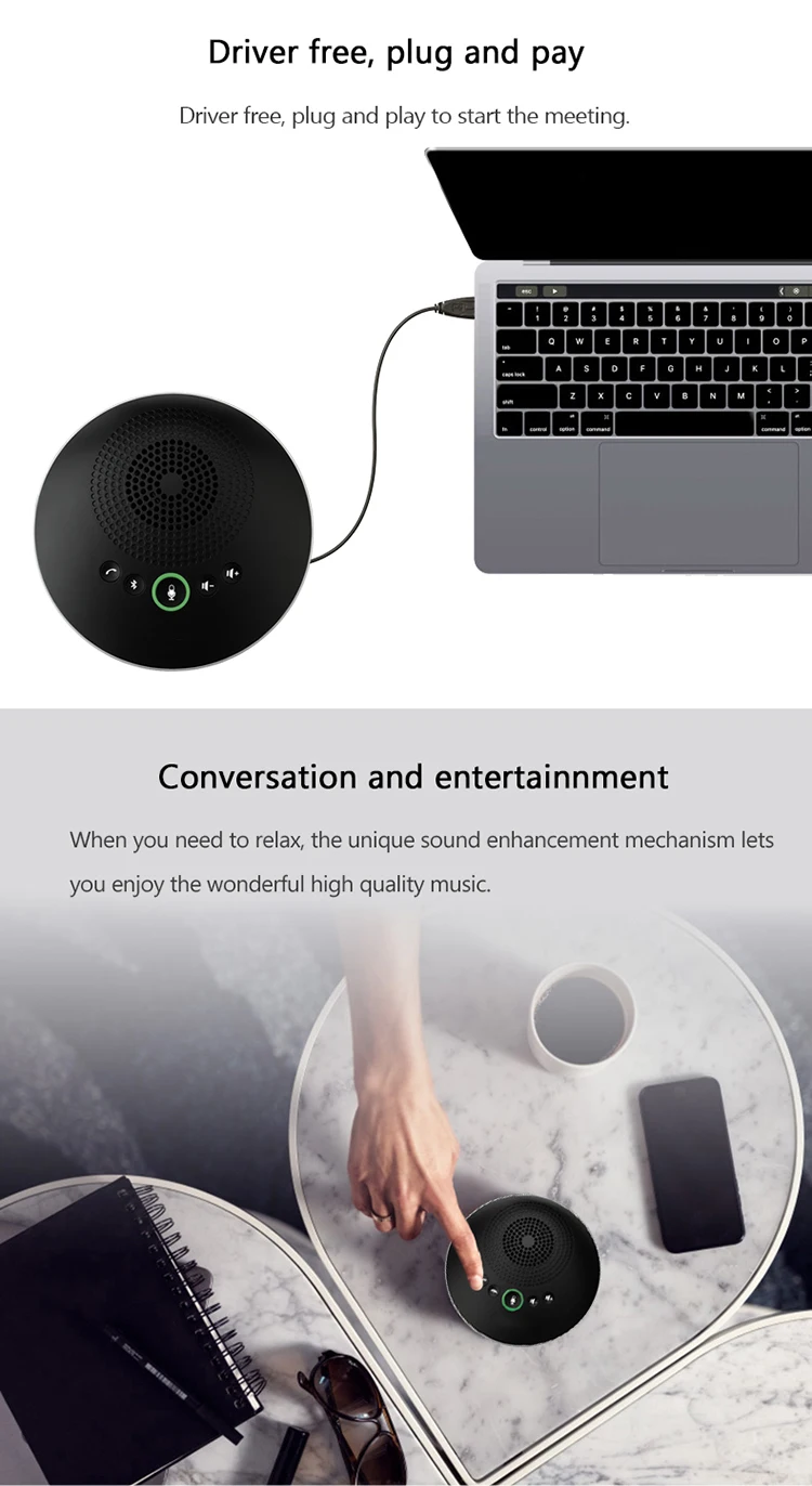 Беспроводная Bluetooth Колонка Tenveo A2000B UC|Микрофоны| |