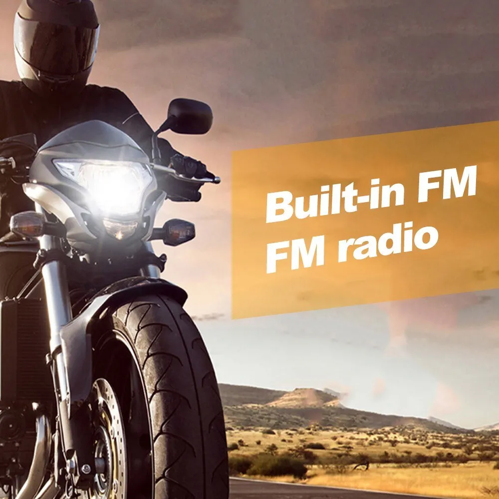 Мотоцикл MP3 музыкальный плеер BT водонепроницаемый стерео динамик со