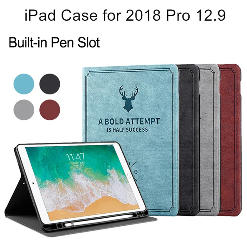 Для iPad Чехол 2018 Pro 12 9 A1867/A2014/A1895/a1983new 2018Pro12. с прорезями силиконовый мягкий