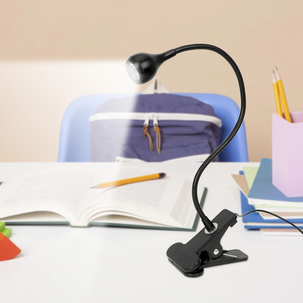 ITimo USB Power настольная лампа для учебы Светодиодная чтения книг Гибкая Настольная с