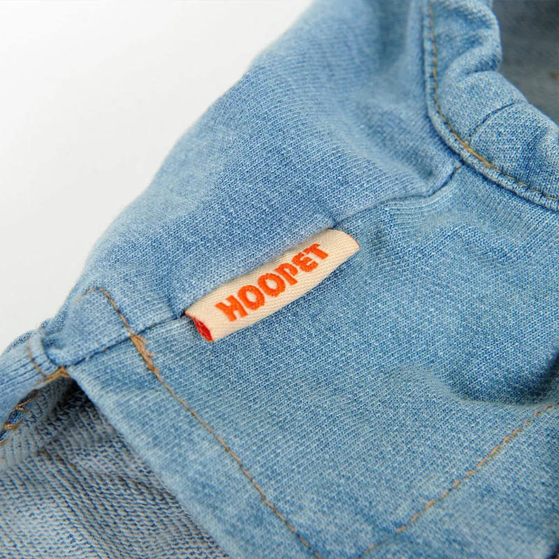 Собака модные классические джинсы рубашка ремень пальто жилет куртка