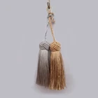 2 шт., пушистые маленькие кисточки с бахромой, подхваты для занавесок сделай сам, шнур для вечерние, декоративные кисточки, ленты с кисточками