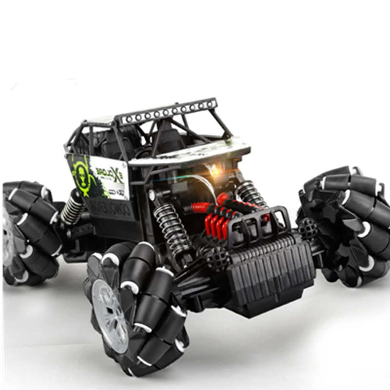 AZMA 2.4G 4WD rc Car Toy 1:16 Twist Sides High Speed RC car toys Drift Off-road Stunt Twinkle rolling vehicle toy kids gift | Игрушки и