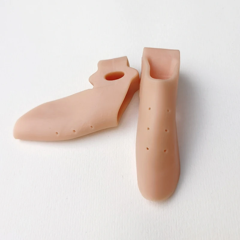 Силиконовый гелевый разделитель для пальцев ног защита большого пальца ноги от