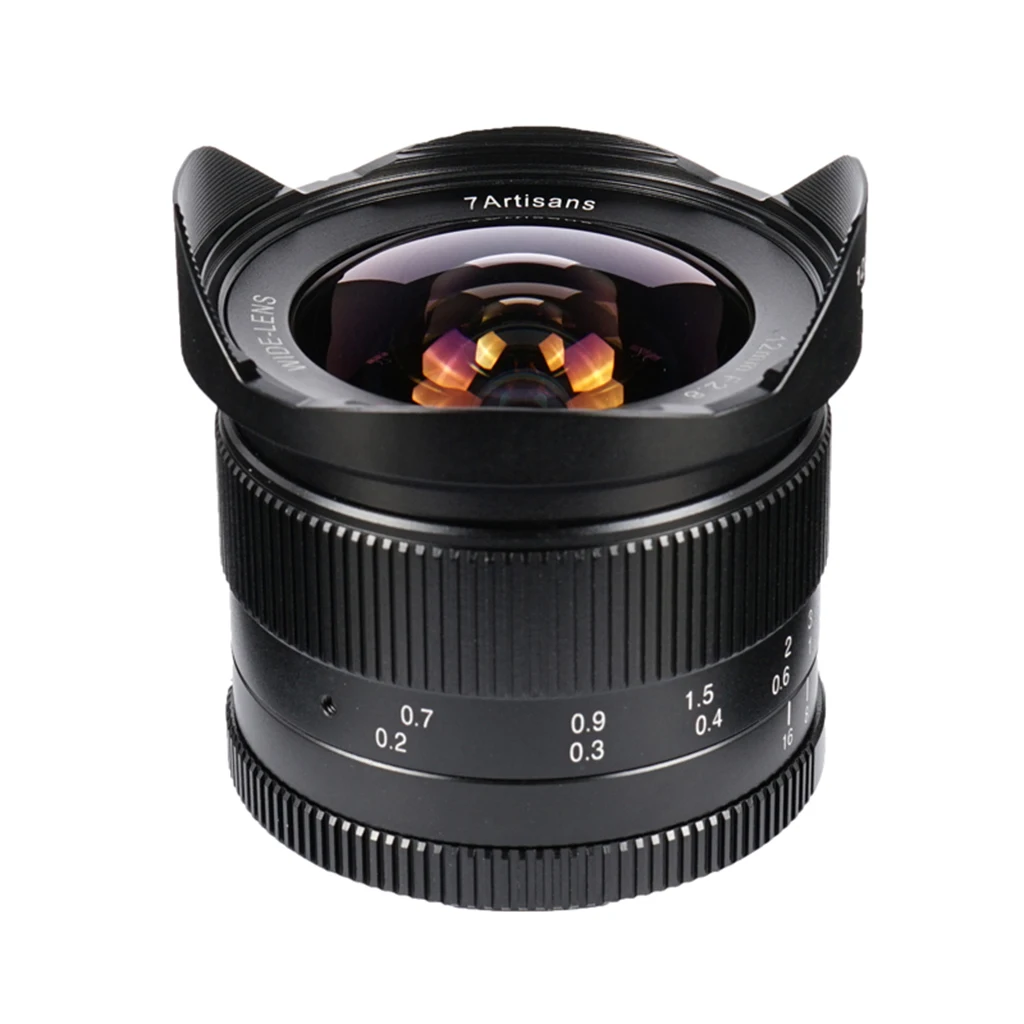 7artisans Профессиональный Камера объектива камеры DSLR 12 мм F2.8 для SONY E NEX Canon EOS M M43 Fujifilm