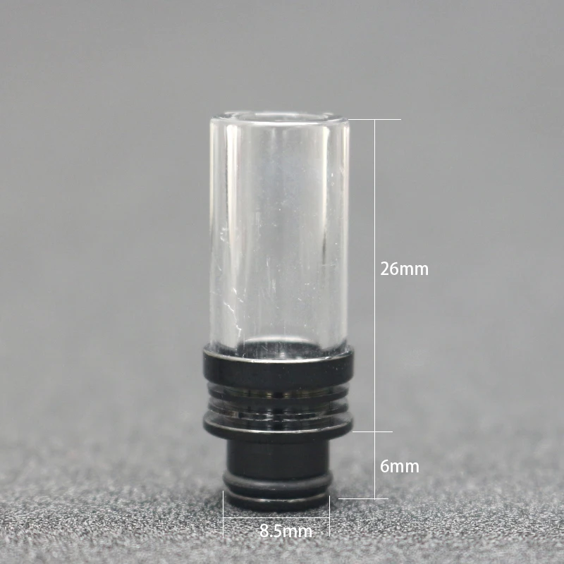 

10PCS 510 Stainless steel+glass drip tip For Eleaf Melo 5 2ml/4ml Tank Atomizer ETC