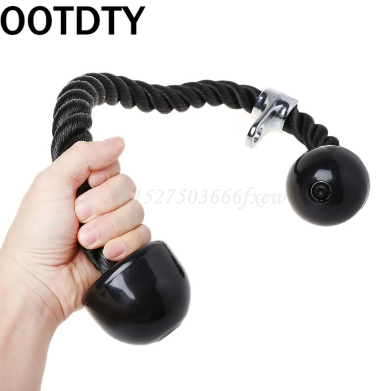 Фитнес оборудование для тренажерного зала трицепная веревка бицепс силовые