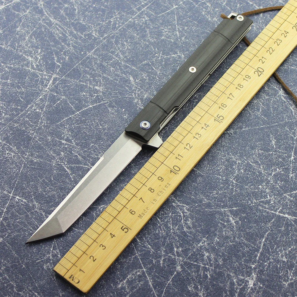OEM DC53 лезвие Non Slip G10 + Сталь ручка тактический фонарь кемпинг на открытом воздухе