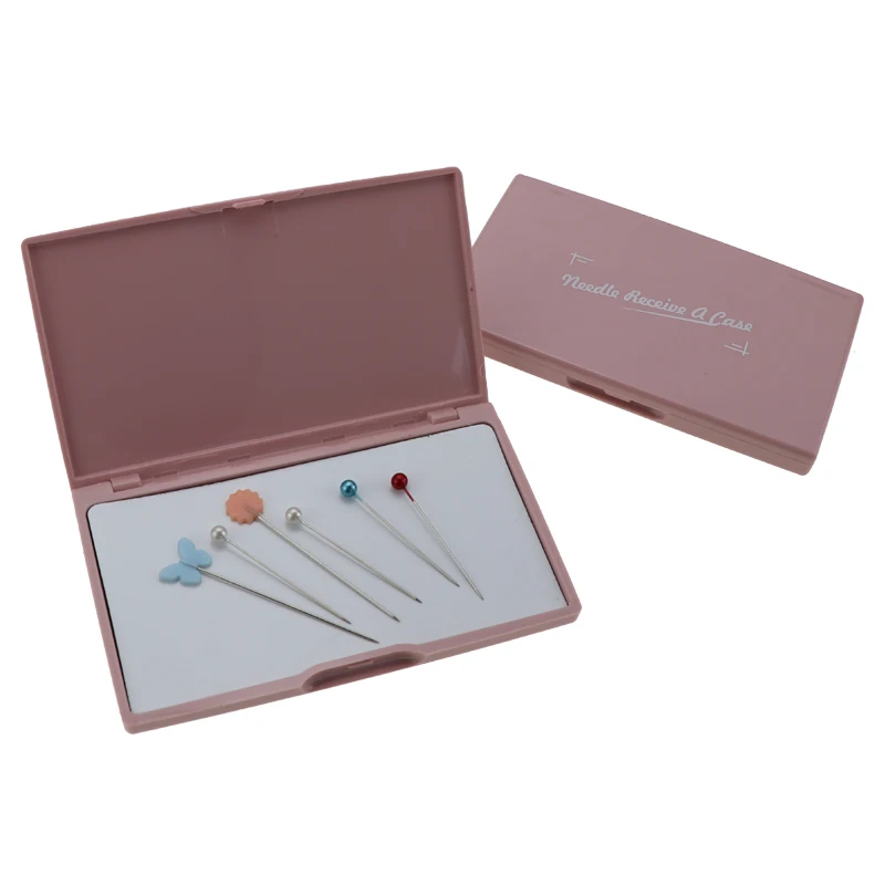 

Magnetic plastic suction needle Manual manual magnetic suction needle insert needle storage organizer needle container