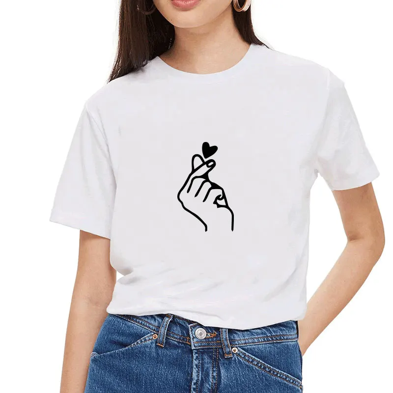 Летние пары футболка &quotВлюбленные&quot повседневные топы лето 2020 с круглым