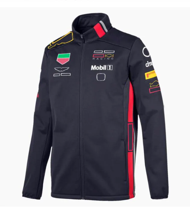 F1 формула один гоночный Джерси Новый верстапен стоячий воротник куртка с