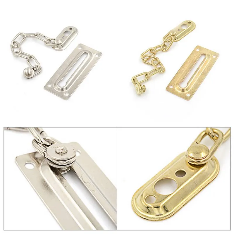 1 шт. охранная камера цепочка винт замки безопасный слайд Болт замка двери цепи