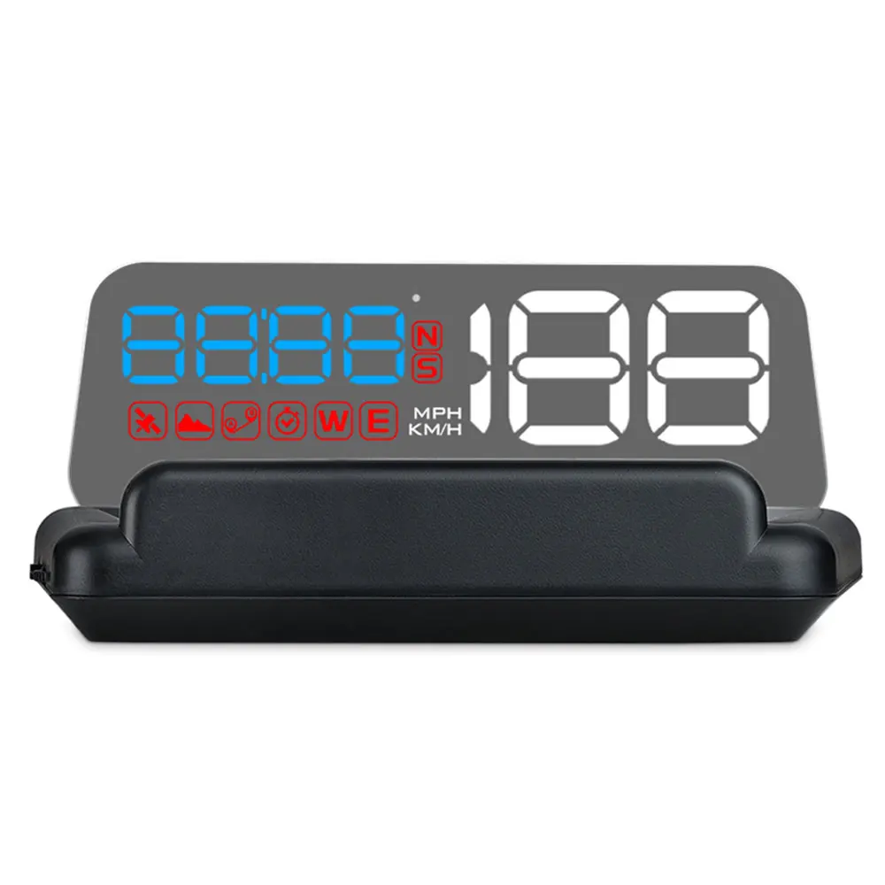 

Universal T900 HUD Mirror Car HUD Head Up Display OBD GPS Windshield Speed Projector Voltage Overspeed Alarm RPM TRIP Compass