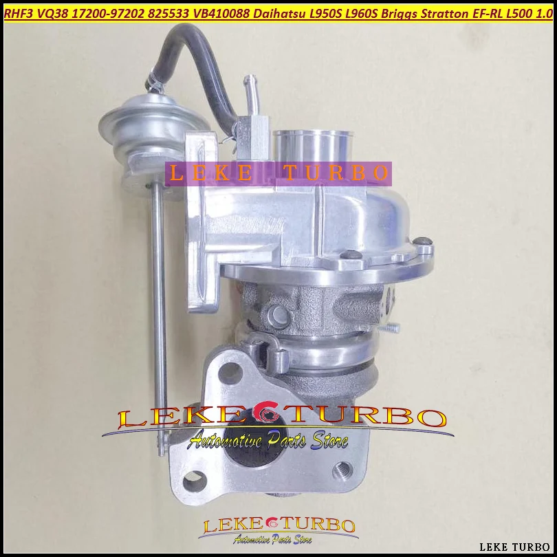 Турбокомпрессор Turbo RHF3 VQ38 825533 VB410088 17200-97202 для Daihatsu L950S L960S Briggs Stratton EF-RL L500 1994 л 47 кВт