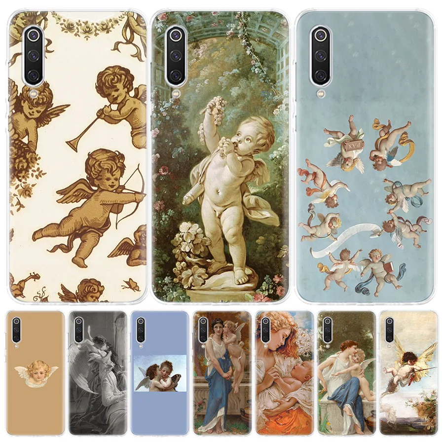 Чехол для телефона с изображением ангела Купидона Xiaomi Redmi Note 9S 8T 8 7 8A 7A 6A 4X S2 MI 10 9 CC9