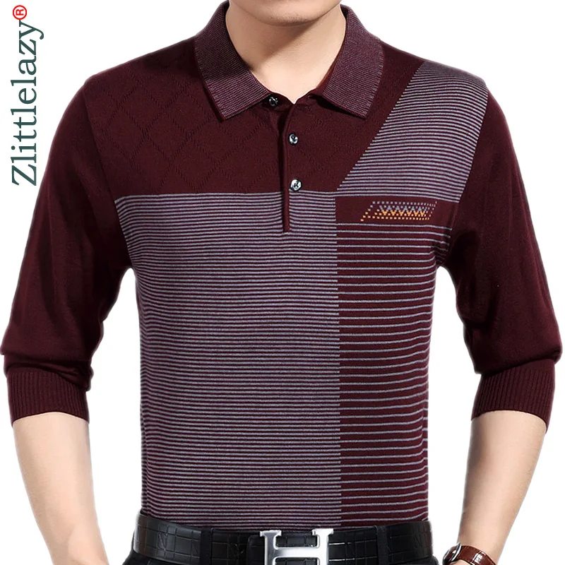 Рубашка-поло мужская повседневная для фитнеса брендовая футболка с длинным