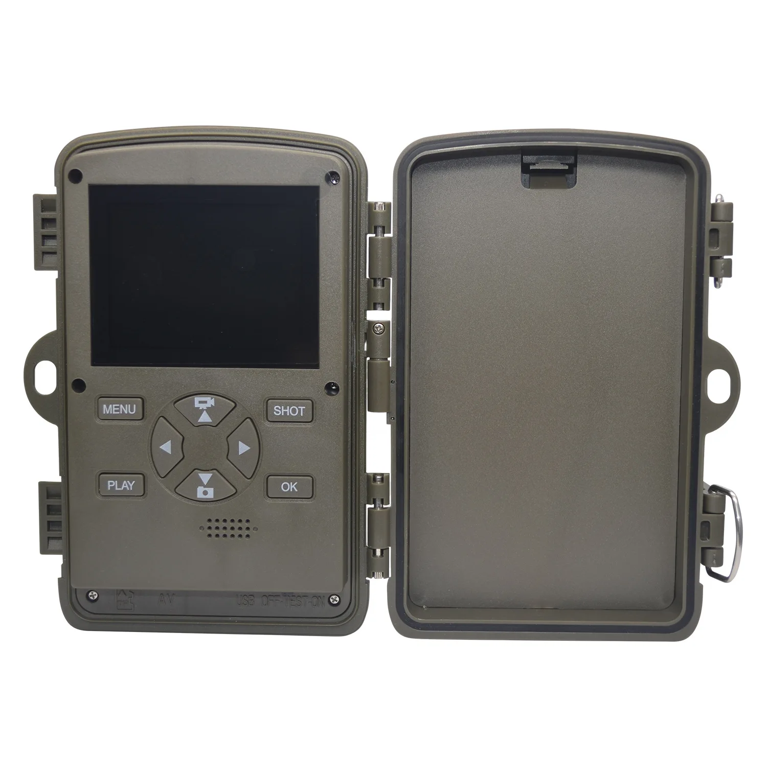 

Outdoor Trail Camera Night Vision, 4K&20MP 170 Degree Wide Angle Wildlife Camera with Night Vision Motion Activated Waterproof