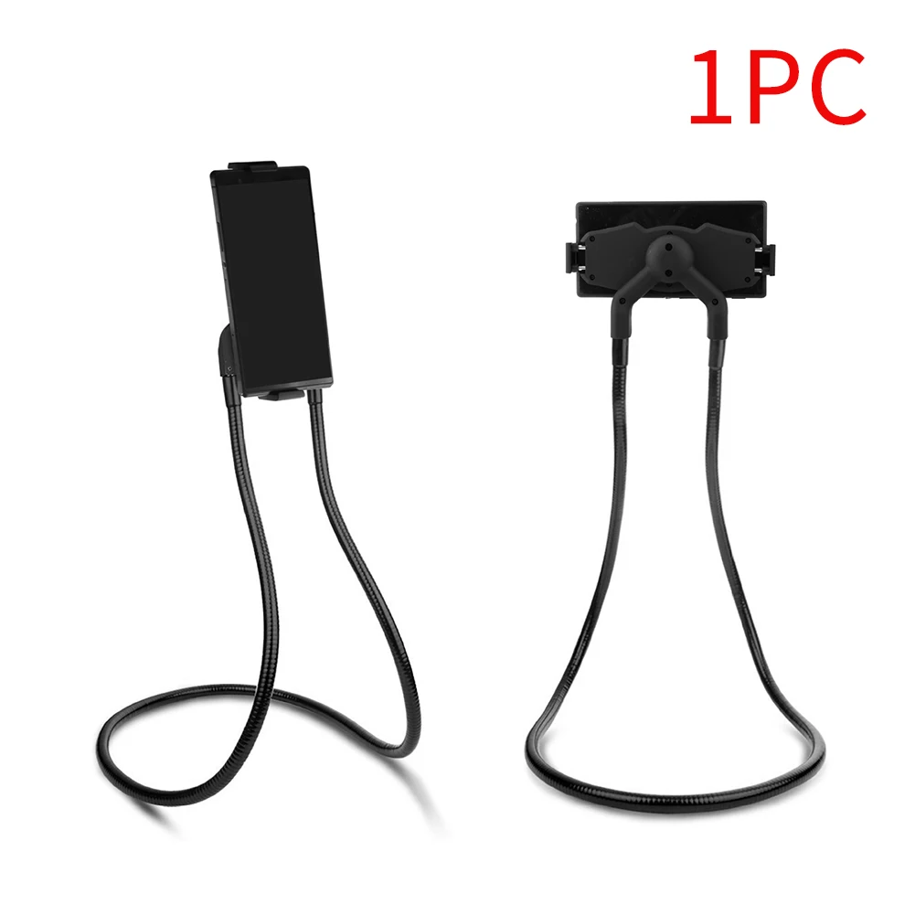 Selfie Stick Portable Practical Neck Phone Stand Tablet Bracket Travel Live Show Table Top Hanging Holder Home Necklace Support |