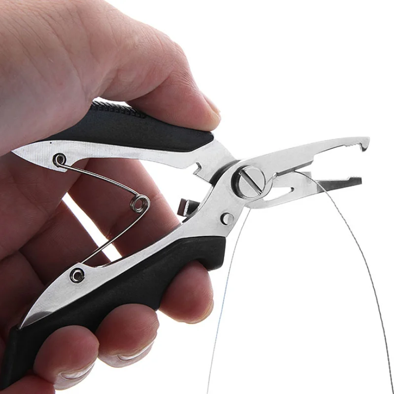 Ножницы из нержавеющей стали приманка зажим рыболовные плоскогубцы
