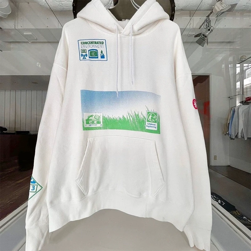 

CAVEMPT CE 21AW ENVIRONMENT HEAVY Fashion HOODY Men 1:1 Top Quality CAVEMPT Women Hoodie Sweatshirts Cav Empt Pullover