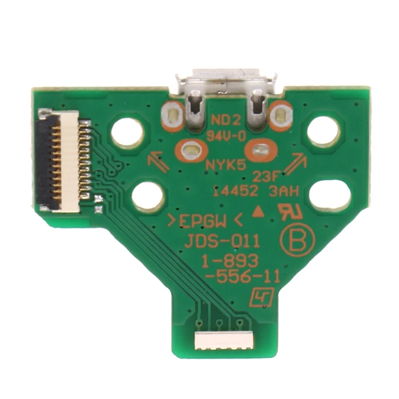 12-Pin зарядка через usb Порты и разъёмы гнездо платы JDS-011 для sony PS4 контроллер |