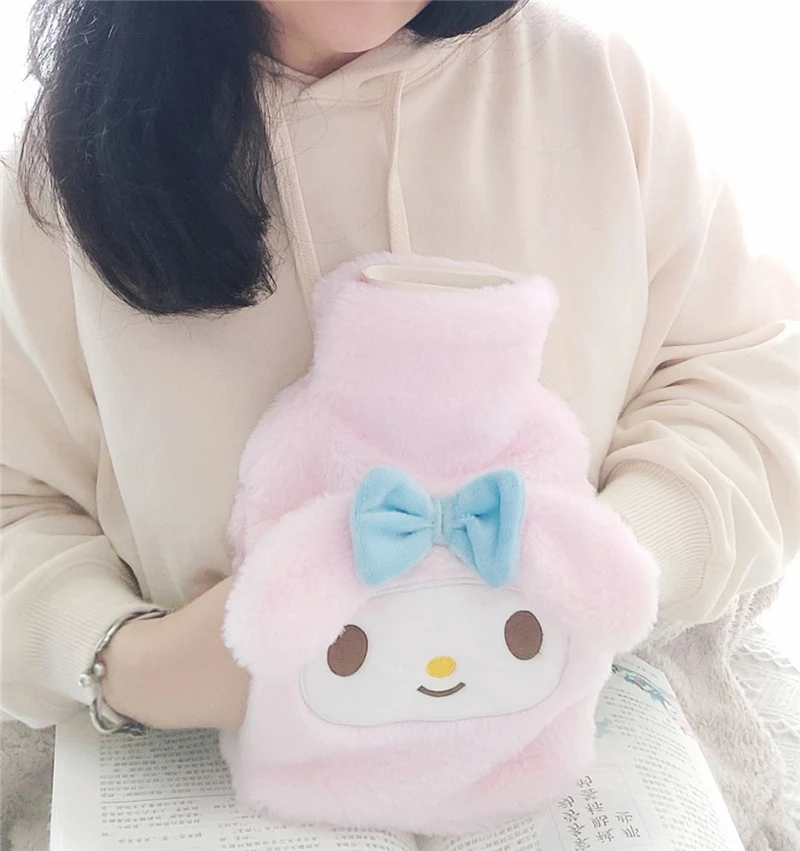 

Cute Cinnamorol Melods Hot Water Bag Pvc Plush Toy Cozy Soft Mesh Hand Warmer In Winter For Kid Christmas Gifts
