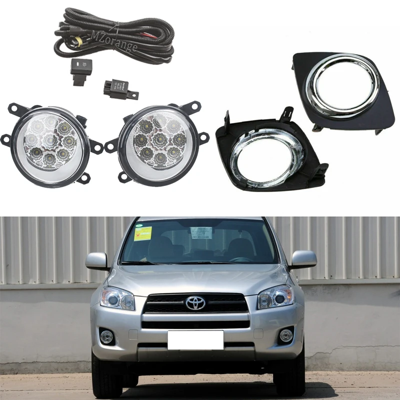 Для Toyota RAV4 для Previa RAV 4 2009-2012 туман светильник s галогенные светодиодный головной