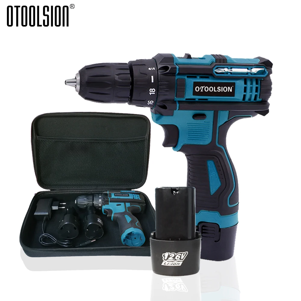 Дрель шуруповерт 12 6 в Аккумуляторная дрель с переменной скоростью